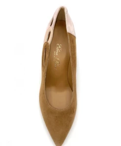 Escarpin Cognac En Rose En Velours |Petite Taille Femme | Elena Ricci Cognac -Women Calvin Klein Clothing popular shop 66410 chevre velours cognac elena ricci 4