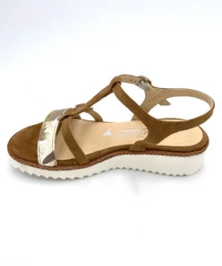 Sandale Plate En Nubuck Cognac | Petite Taille Femme | Softwaves Cognac -Women Calvin Klein Clothing popular shop 74210 pf nubuck cognac softwaves 2