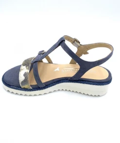 Sandale Plate Bleu Jeans En Nubuck | Petite Pointure Femme | Softwaves Jeans -Women Calvin Klein Clothing popular shop 74210 pf nubuck jeans softwaves 2