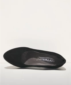 Escarpin En Cuir-velours Noir à Talon | Petite Pointure Femme | SOFTWAVES Noir 9 Escarpin En Cuir-velours Noir à Talon | Petite Pointure Femme | SOFTWAVES Noir -Women Calvin Klein Clothing popular shop 77101 velours cuir noir softwaves 3