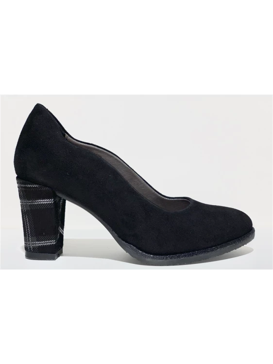 Escarpin En Cuir-velours Noir à Talon | Petite Pointure Femme | SOFTWAVES Noir 1 Escarpin En Cuir-velours Noir à Talon | Petite Pointure Femme | SOFTWAVES Noir