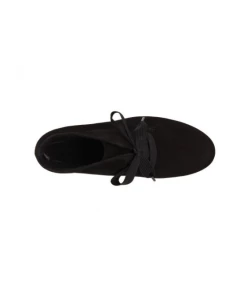 Bottine à Lacets à Talon En Velours Noir | Petite Taille Femme | Semler Noir -Women Calvin Klein Clothing popular shop bottine mira 4402 chevre velou semler 4