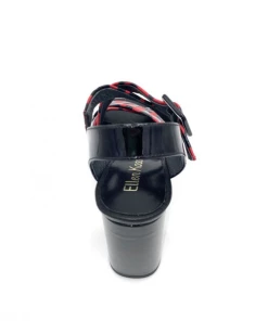 Sandale à Talon Haut En Cuir Noir Et Rouge | Petite Pointure Femme | ELLEN KASSEL Noir Rouge 8 Sandale à Talon Haut En Cuir Noir Et Rouge | Petite Pointure Femme | ELLEN KASSEL Noir Rouge -Women Calvin Klein Clothing popular shop d 3644 cuir noir rouge ellen kassel 3