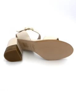 Ellen Kassel Sandale Talon Haut Fantaisie D-4505 Beige -Women Calvin Klein Clothing popular shop d 4505 cuir beige ellen kassel 3