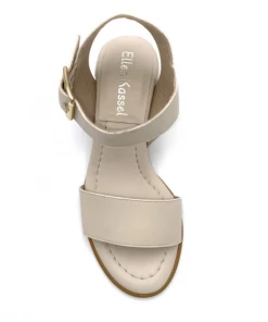 Ellen Kassel Sandale Talon Haut Fantaisie D-4505 Beige -Women Calvin Klein Clothing popular shop d 4505 cuir beige ellen kassel 5