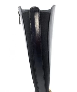 Botte Cavalière En Cuir Noir Avec Boucle Fantaisie | Petite Taille Femme | Ellen Kassel Noir 6 Botte Cavalière En Cuir Noir Avec Boucle Fantaisie | Petite Taille Femme | Ellen Kassel Noir -Women Calvin Klein Clothing popular shop d 4825 pf cuir noir ellen kassel 2