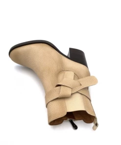 Bottine Crème En Cuir | Petite Taille Femme |Ellen Kassel Creme -Women Calvin Klein Clothing popular shop d 5027 cuir creme ellen kassel 2