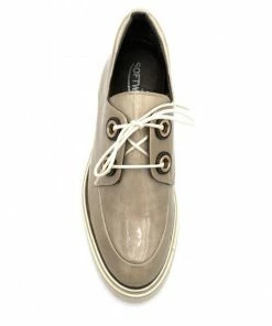 Derby En Cuir Vernis Crème | Petite Pointure Femme | Softwaves Creme -Women Calvin Klein Clothing popular shop derby 83312 cuir vernis softwaves 4