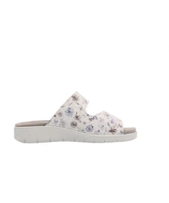 Semler Mule 2 Velcro Dunja 4265 Blanc Fleurs Bleu 7 Semler Mule 2 Velcro Dunja 4265 Blanc Fleurs Bleu -Women Calvin Klein Clothing popular shop dunja 4265 cuir blanc fleurs semler 2