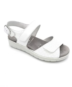 Semler Sandale Confortable Dunja Blanc