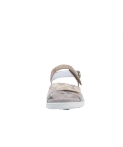 Semler Sandale Confortable Dunja Creme -Women Calvin Klein Clothing popular shop dunja d4145 velours cuir cre semler 3