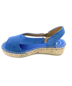 Espadrille Plate En Nubucks Bleu | Petite Pointure Femme | Toni Pons Jeans -Women Calvin Klein Clothing popular shop elda nubuck jeans toni pons 4