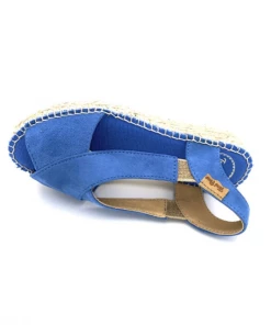 Espadrille Plate En Nubucks Bleu | Petite Pointure Femme | Toni Pons Jeans -Women Calvin Klein Clothing popular shop elda nubuck jeans toni pons 5