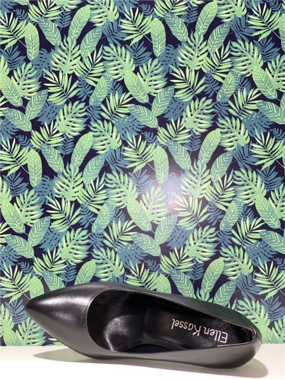 Ellen Kassel Escarpin Haut M-909 Noir 3 Ellen Kassel Escarpin Haut M-909 Noir – Image 3