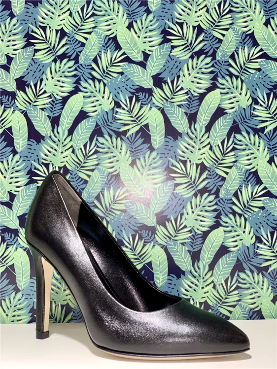 Ellen Kassel Escarpin Haut M-909 Noir 1 Ellen Kassel Escarpin Haut M-909 Noir