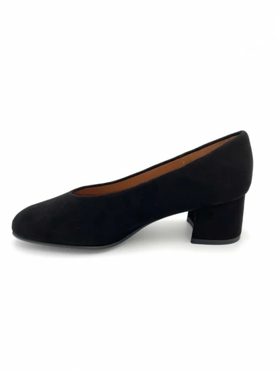 Escarpin Trotteur Couvrant En Cuir Suédé Noir | Petite Taille Femme | Ellen Kassel Noir 2 Escarpin Trotteur Couvrant En Cuir Suédé Noir | Petite Taille Femme | Ellen Kassel Noir – Image 2