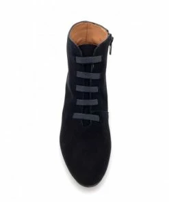 Boots à Talon Avec Zip En Velours Cuir Noir | Petite Pointure Femme | Ellen Kassel Noir -Women Calvin Klein Clothing popular shop f1780 velours cuir noir ellen kassel 3