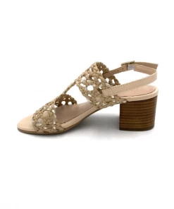 Chaussure Sandale Tressé à Talon En Cuir Camel | Petite Pointure Femme | Ellen Kassel Camel -Women Calvin Klein Clothing popular shop f4089 cuir camel ellen kassel 5