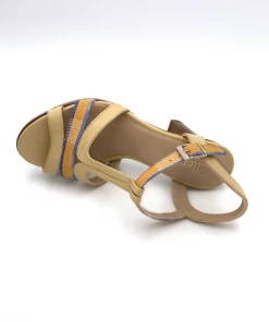 Sandale Haut Talon En Cuir Sable | Petite Pointure Femme | Ellen Kassel Sable -Women Calvin Klein Clothing popular shop f4371 suede textile sable ellen kassel 2