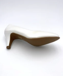 Ellen Kassel Escarpin Incontournable Blanc Irisé -Women Calvin Klein Clothing popular shop f96136 pf cuir blanc irise ellen kassel 3