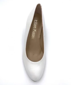Ellen Kassel Escarpin Incontournable Blanc Irisé -Women Calvin Klein Clothing popular shop f96136 pf cuir blanc irise ellen kassel 4