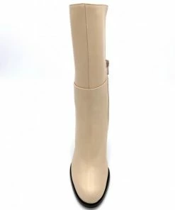 Mi- Botte 3/4 Mollet En Cuir | Petite Taille Femme | ELLEN KASSEL Creme 7 Mi- Botte 3/4 Mollet En Cuir | Petite Taille Femme | ELLEN KASSEL Creme -Women Calvin Klein Clothing popular shop ft4208 cuir creme ellen kassel 3