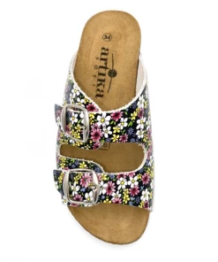 Chaussures Mule Réglable En Cuir | Petite Taille Femme | Artika Noir -Women Calvin Klein Clothing popular shop gadin pf cuir imprime noir artika 3