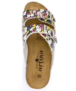 Chaussures Mule Réglable En Cuir | Petite Taille Femme | Artika Noir -Women Calvin Klein Clothing popular shop gadin pf cuir imprime noir artika 4