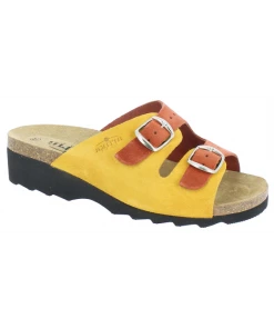 Chaussure Gadin Mule Réglable |Chaussure Petite Pointure Femme | Artika Jaune