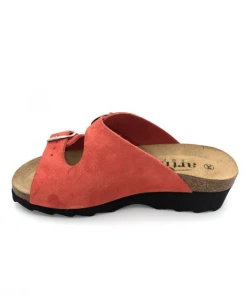 Mule Réglable Gadin Rouge En Velours Cuir | Petite Taille Femme | Artika Rouge 8 Mule Réglable Gadin Rouge En Velours Cuir | Petite Taille Femme | Artika Rouge -Women Calvin Klein Clothing popular shop gadin pf velours cuir rouge artika 2