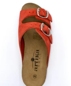 Mule Réglable Gadin Rouge En Velours Cuir | Petite Taille Femme | Artika Rouge 9 Mule Réglable Gadin Rouge En Velours Cuir | Petite Taille Femme | Artika Rouge -Women Calvin Klein Clothing popular shop gadin pf velours cuir rouge artika 3
