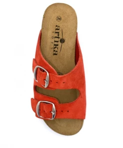 Mule Réglable Gadin Rouge En Velours Cuir | Petite Taille Femme | Artika Rouge 10 Mule Réglable Gadin Rouge En Velours Cuir | Petite Taille Femme | Artika Rouge -Women Calvin Klein Clothing popular shop gadin pf velours cuir rouge artika 4