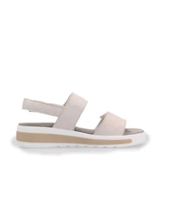 Semler Sandale 2 Velcro Matellassé Hanna 3015 Creme -Women Calvin Klein Clothing popular shop hanna 3015 cuir creme semler 2