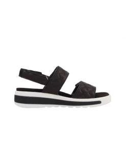 Semler Sandale 2 Velcro Matellassé Hanna 3015 Noir -Women Calvin Klein Clothing popular shop hanna 3015 cuir noir semler 2