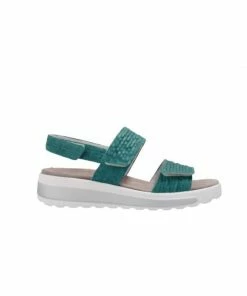 Semler Sandale 2 Velcro Matellassé Hanna 3015 Vert