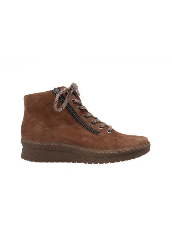 Basket Montante à Lacets En Cognac En Velours Cuir | Petite Pointure Femme | Semler Cognac 1 Basket Montante à Lacets En Cognac En Velours Cuir | Petite Pointure Femme | Semler Cognac