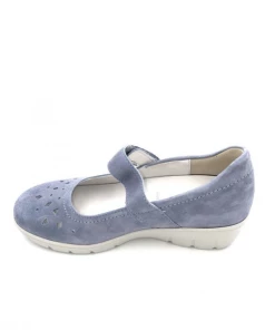 Semler Ballerine Bride Bleu -Women Calvin Klein Clothing popular shop judith 7095 velours cuir ble semler 2