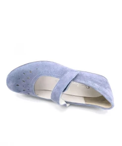 Semler Ballerine Bride Bleu -Women Calvin Klein Clothing popular shop judith 7095 velours cuir ble semler 3