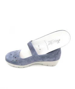 Semler Ballerine Bride Bleu -Women Calvin Klein Clothing popular shop judith 7095 velours cuir ble semler 6