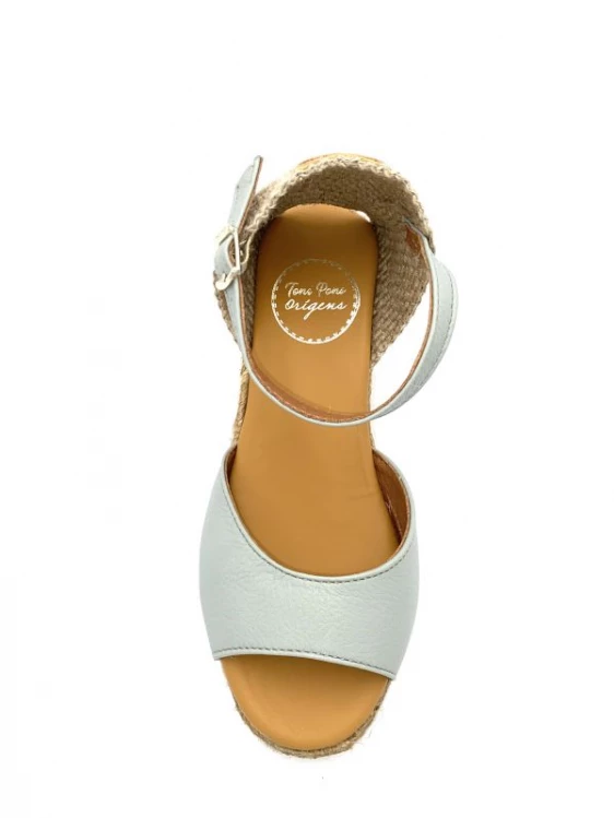 Espadrille Compensée Avec Sa Boucle En Cuir Bleu Ciel | Petite Taille Femme |Toni Pons Ciel 5 Espadrille Compensée Avec Sa Boucle En Cuir Bleu Ciel | Petite Taille Femme |Toni Pons Ciel – Image 5