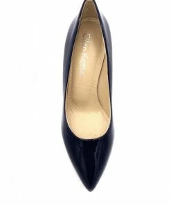 Ellen Kassel Escarpin Fantaisie M751 Marine -Women Calvin Klein Clothing popular shop m 751 cuir vernis marine ellen kassel 5