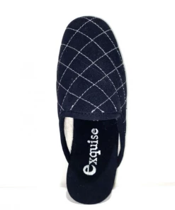 Mule Matelassée Compensée En Alcantara Noir | Petite Pointure Femme | Exquise Noir -Women Calvin Klein Clothing popular shop mila alcantara noir exquise 3