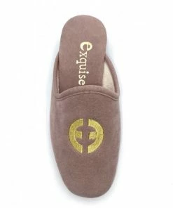 Chausson Mule Compensée Rose En Alcantara | Petite Taille Femme | Exquise Rose -Women Calvin Klein Clothing popular shop minou alcantara rose exquise 3