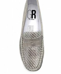 Geo Reino Mocassin Souple Mozard Argent 9 Geo Reino Mocassin Souple Mozard Argent -Women Calvin Klein Clothing popular shop mozard pf cuir argent geo reino 4