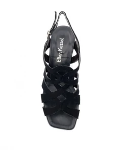 Sandale Habillée Noir En Velours à Talon | Petite Taille Femme | Ellen Kassel Noir -Women Calvin Klein Clothing popular shop p 3565 velours cuir noir ellen kassel 5