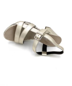 Sandale En Cuir Couleur Platine à Talon | Petite Pointure Femme |ELLEN KASSEL Platine -Women Calvin Klein Clothing popular shop p 3588 cuir platine ellen kassel 2