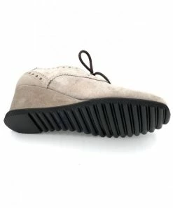 Lacet Compensé Habillé Bout Fleuri Taupe En Velours | Petite Taille Femme | Ellen Kassel Taupe -Women Calvin Klein Clothing popular shop p 40174102 velours cuir tau ellen kassel 4