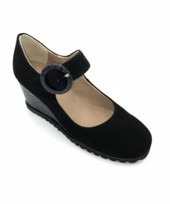 Ballerine Compensée Avec Bride En Cuir Noir| Petite Pointure Femme | Ellen Kassel Noir 10 Ballerine Compensée Avec Bride En Cuir Noir| Petite Pointure Femme | Ellen Kassel Noir -Women Calvin Klein Clothing popular shop p 4101 velours cuir noir ellen kassel 3