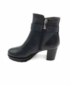 Bottine à Plateau En Cuir Noir | Petite Taille Femme | Ellen Kassel Noir -Women Calvin Klein Clothing popular shop p 5259 cuir noir ellen kassel 2