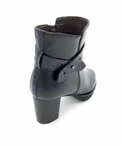 Bottine à Plateau En Cuir Noir | Petite Taille Femme | Ellen Kassel Noir -Women Calvin Klein Clothing popular shop p 5259 cuir noir ellen kassel 3